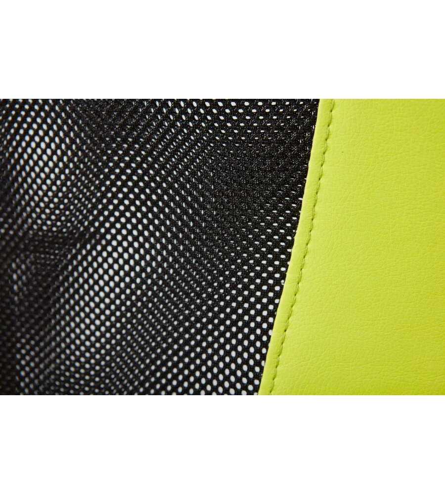 POLTRONCINA UFFICIO VERDE CON BRACCIOLI E RUOTE, 55X54,5X85-95 CM